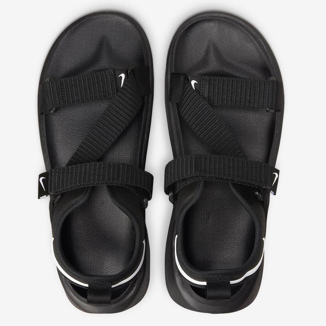 Vista Men's Slides - Black/Black/White
