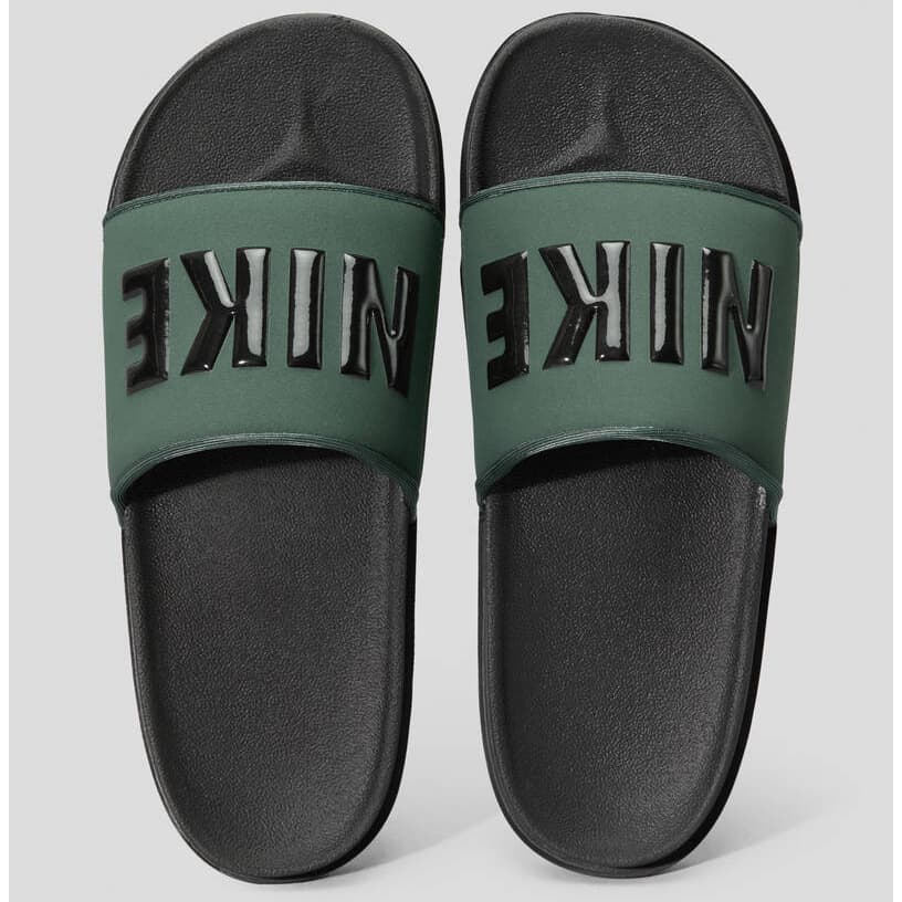 Offcourt Men's Slides - Vintage Green/Black