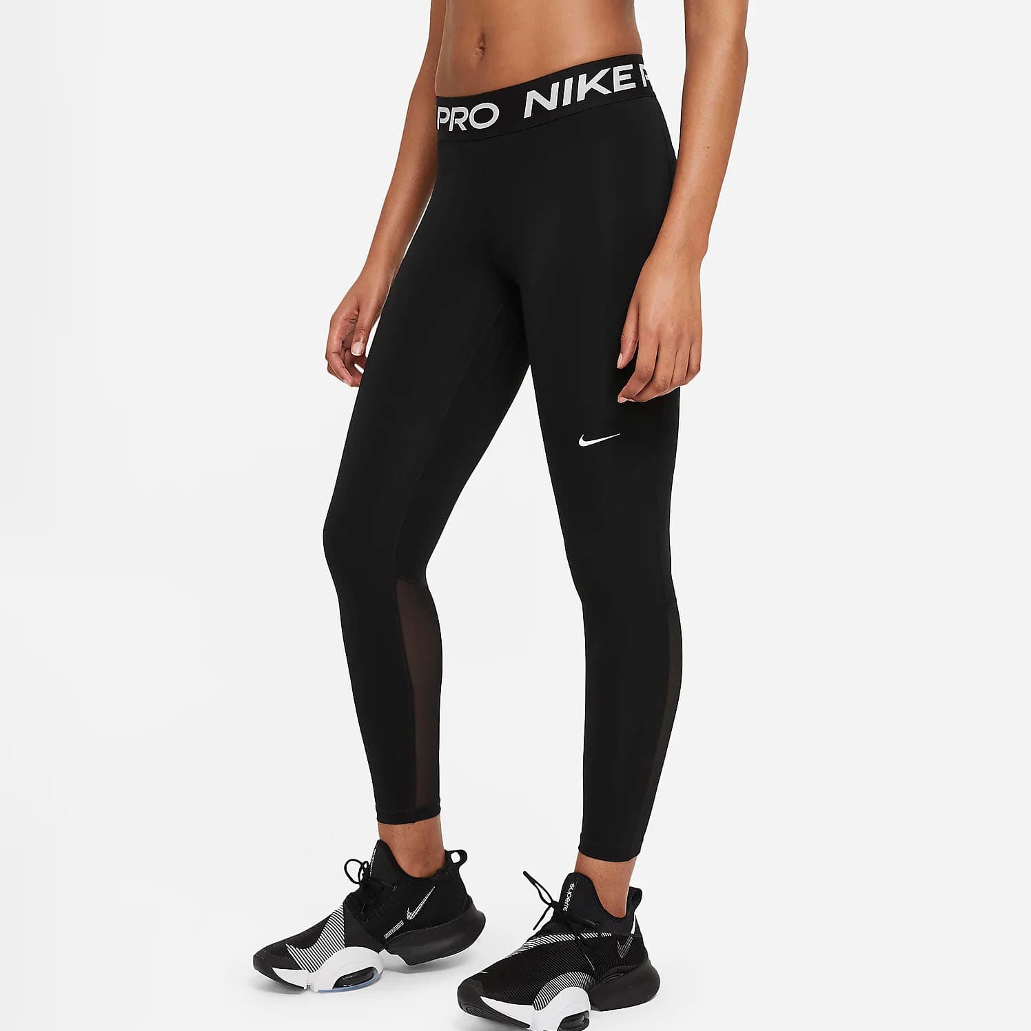 Nike Pro Mid-Rise Women's Leggings - Black