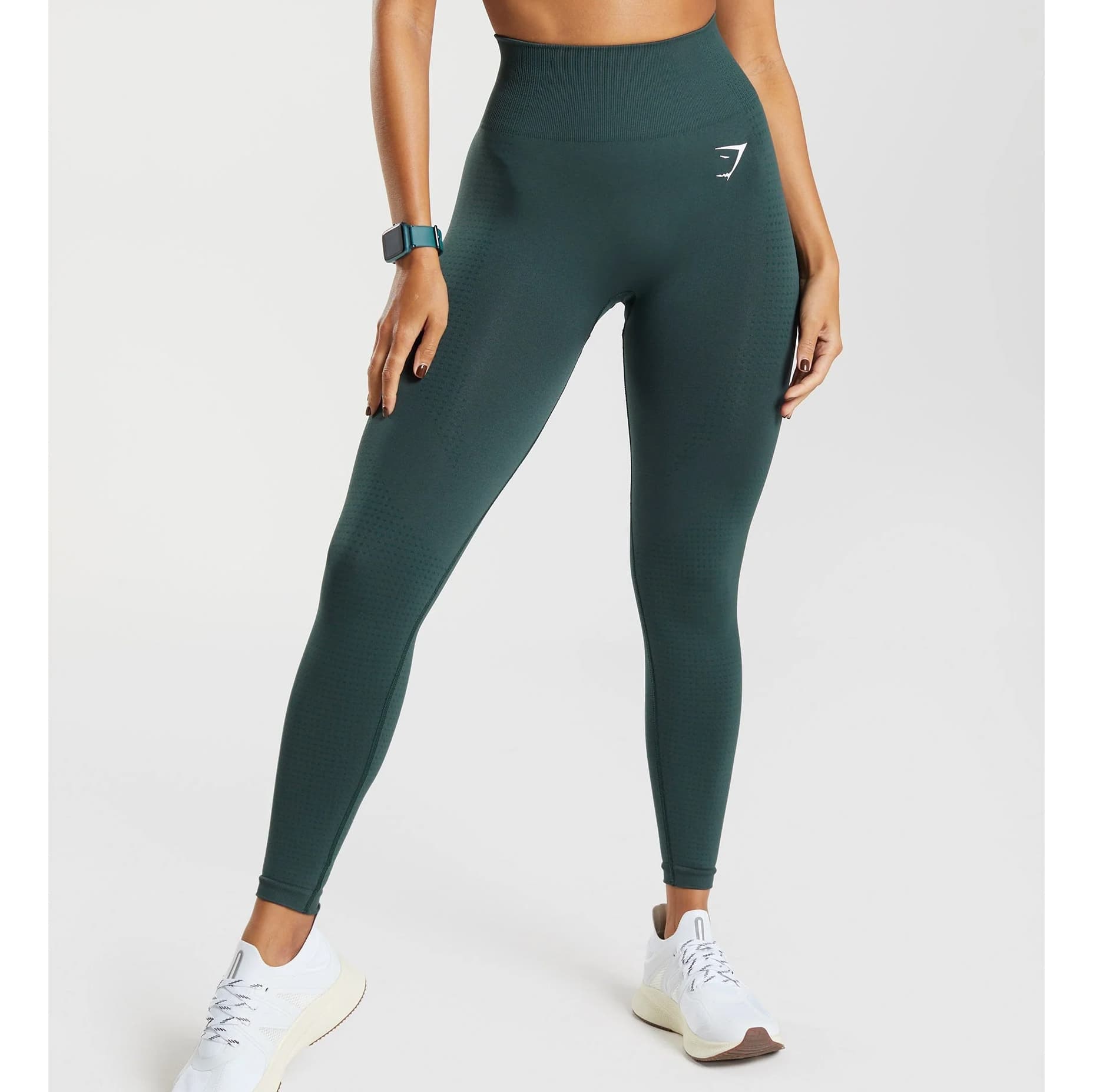 Vital Seamless 2.0 Leggings - Woodland Green Marl
