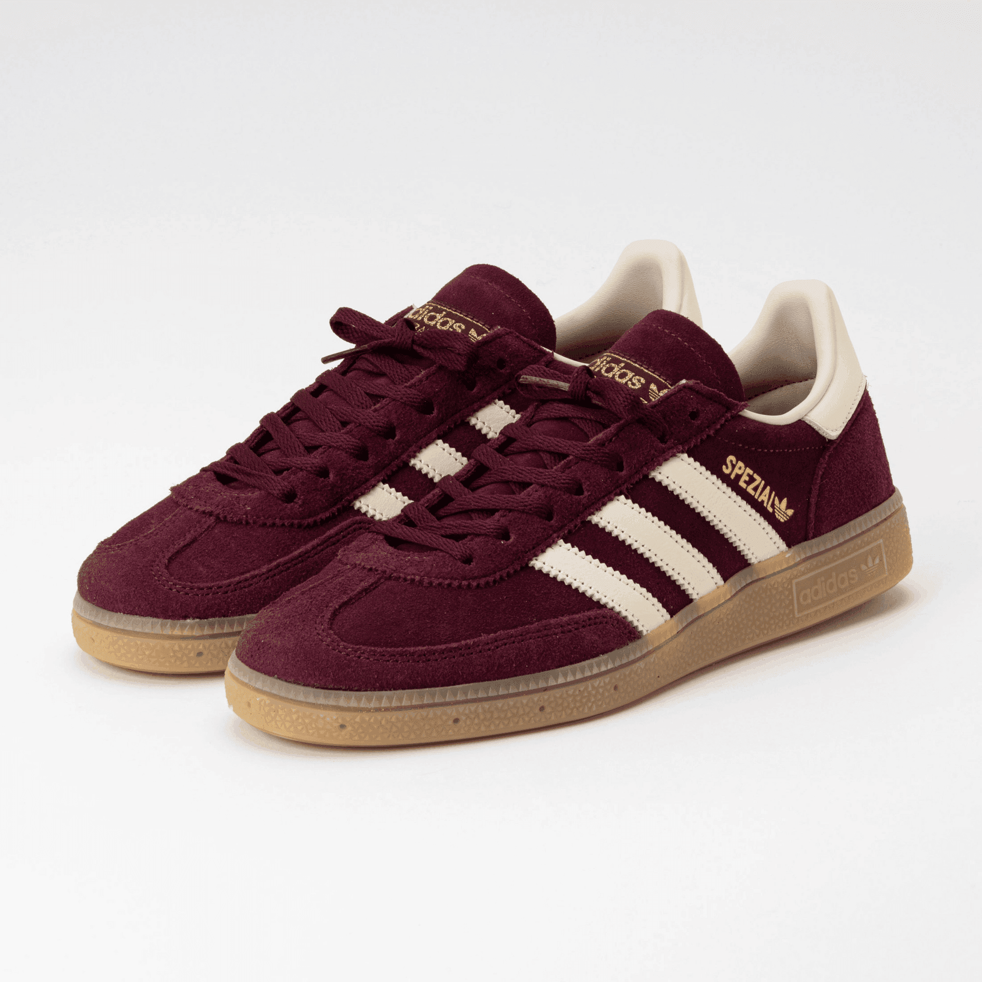 adidas Handball Spezial - Maroon / Cream White / Gold Metallic