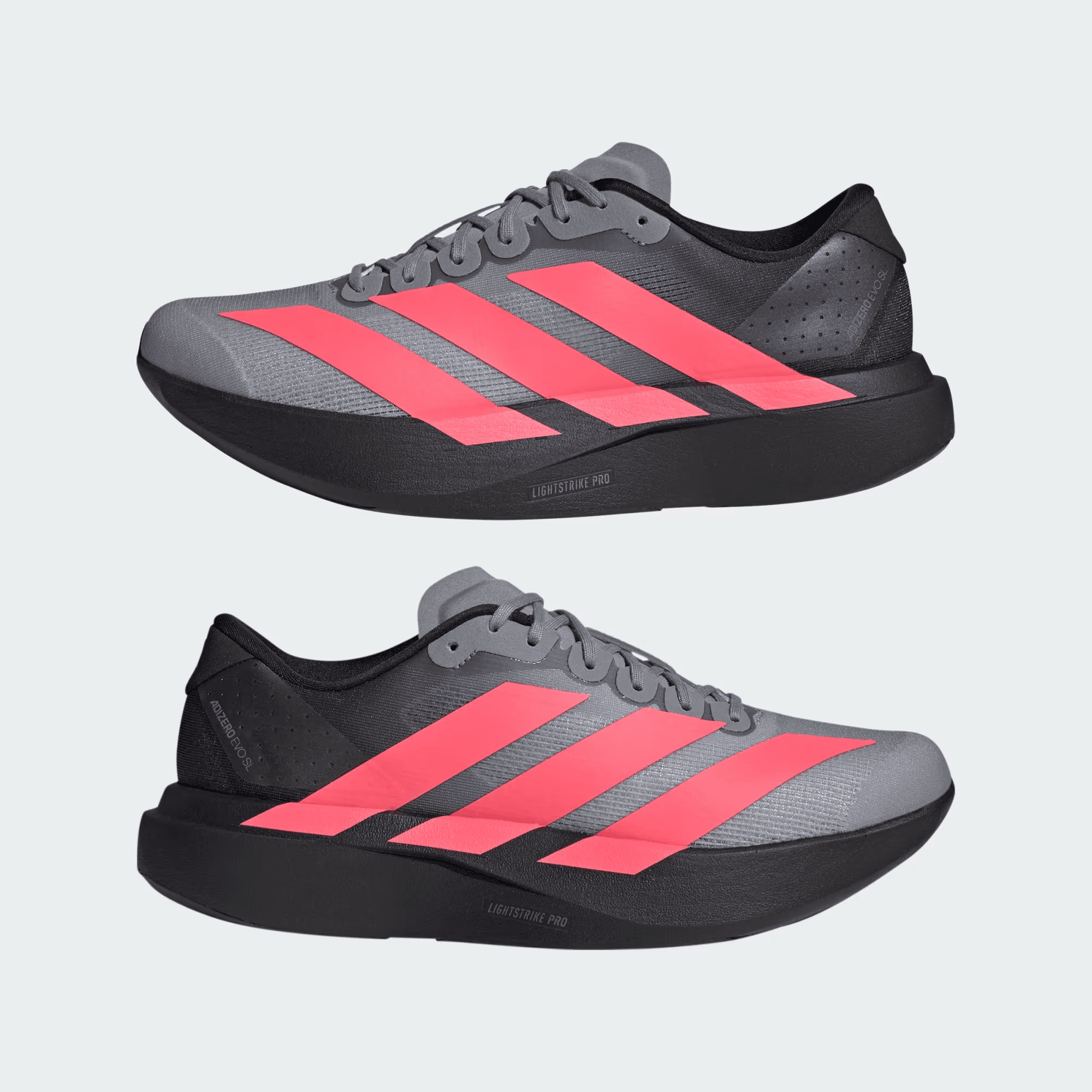 adidas Adizero EVO SL - Grey / Solar Turbo / Light Onix