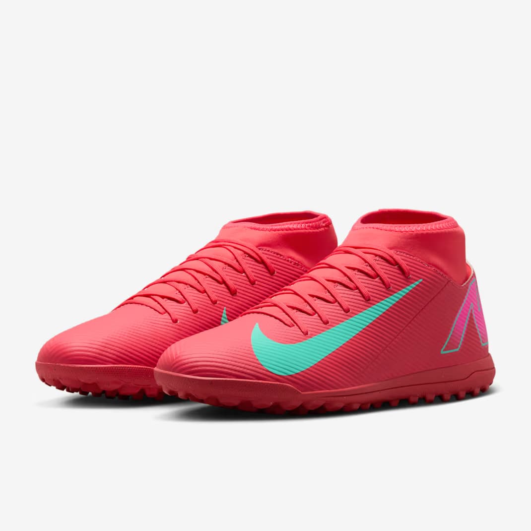 Nike Mercurial Superfly 10 Club TF - Ember Glow/Aurora Green
