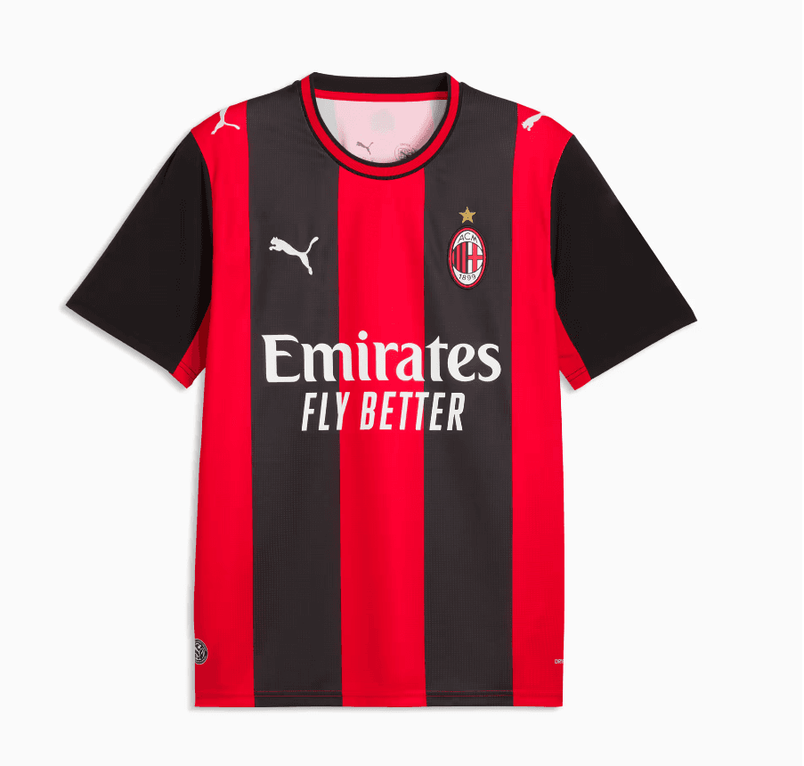 AC Milan 26/27 Home Replica Jersey - PUMA Black/All Time Red