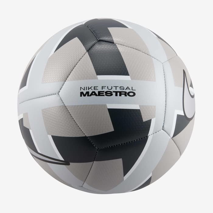Nike Maestro Futsal Ball - Light Smoke Grey/Black/Metallic Silver