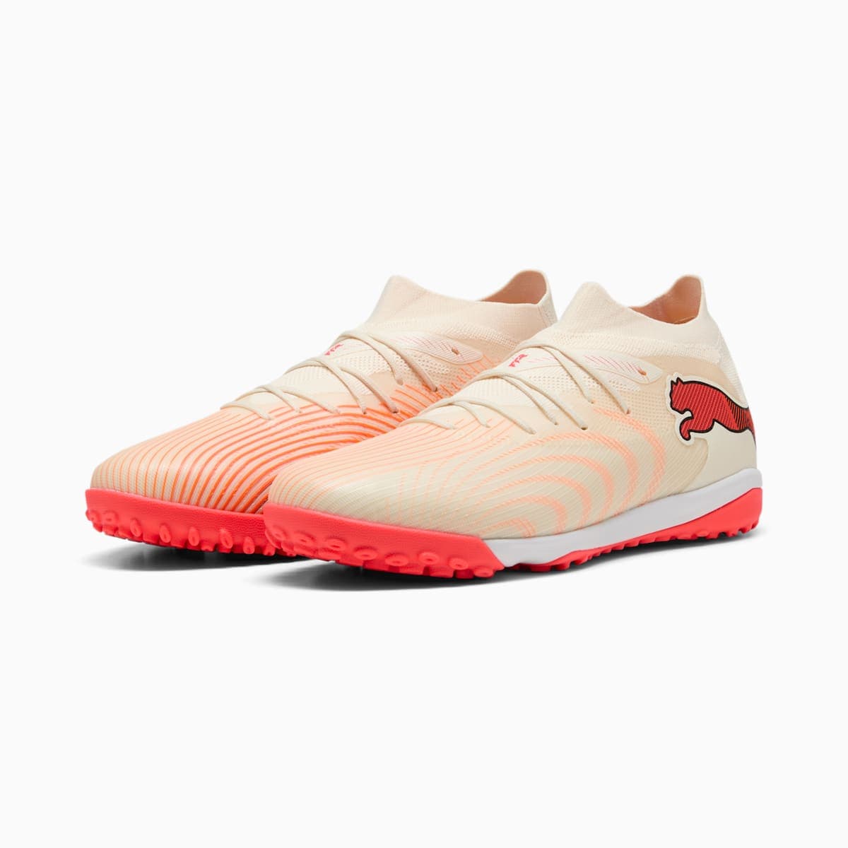 Puma Future 9 Match TT - Sugared Almond/PUMA White/Ultra Red/PUMA Black