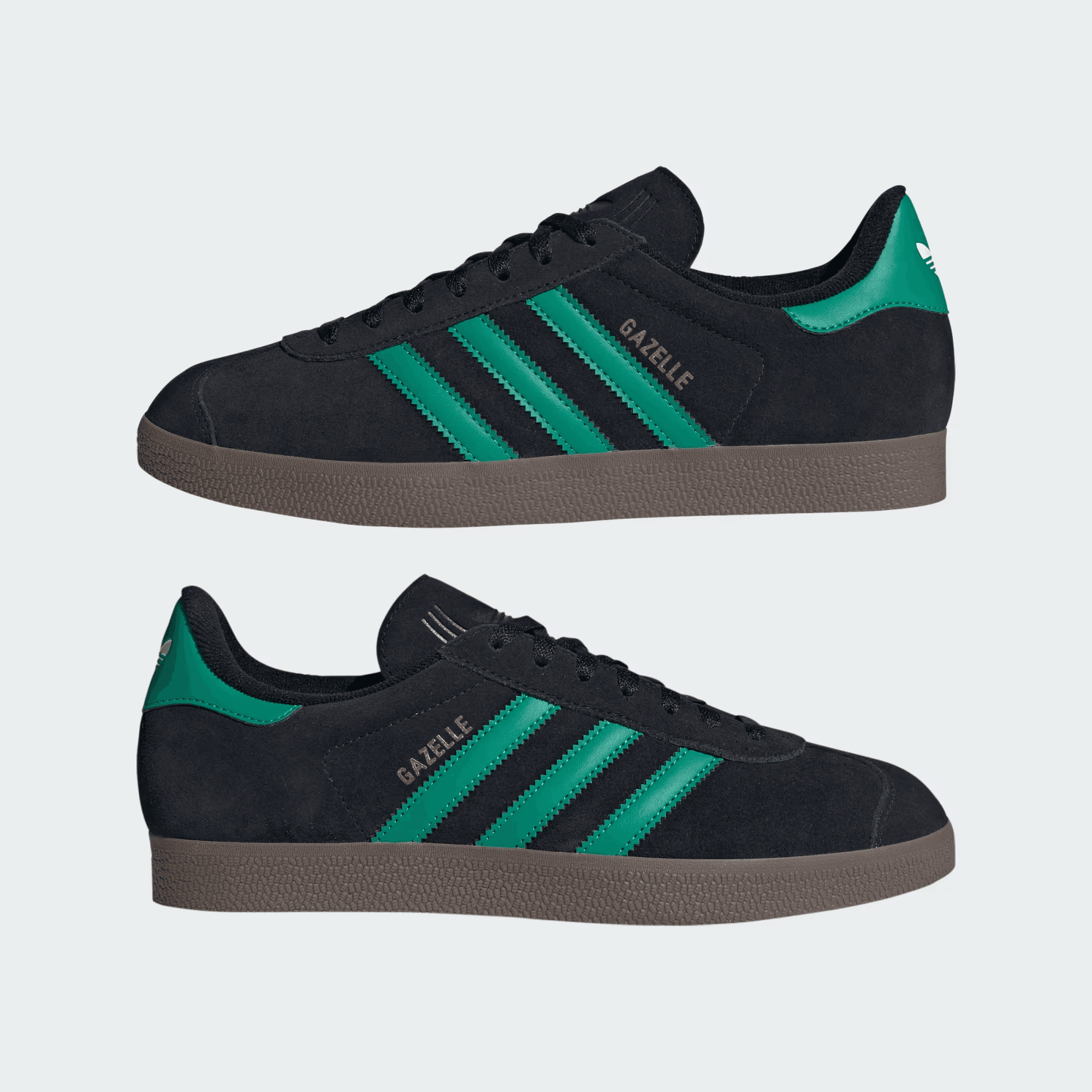 Adidas Gazelle - Core Black / Court Green / Cloud White