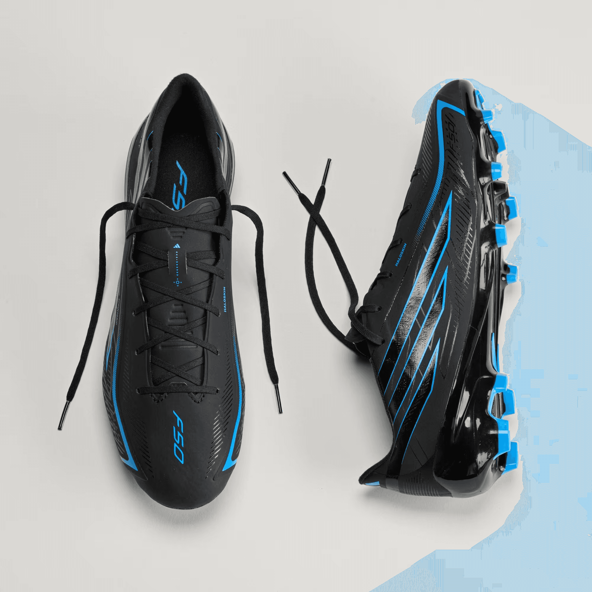 F50 Hyperfast League FG - Core Black / Core Black / Lucid Ray Blue