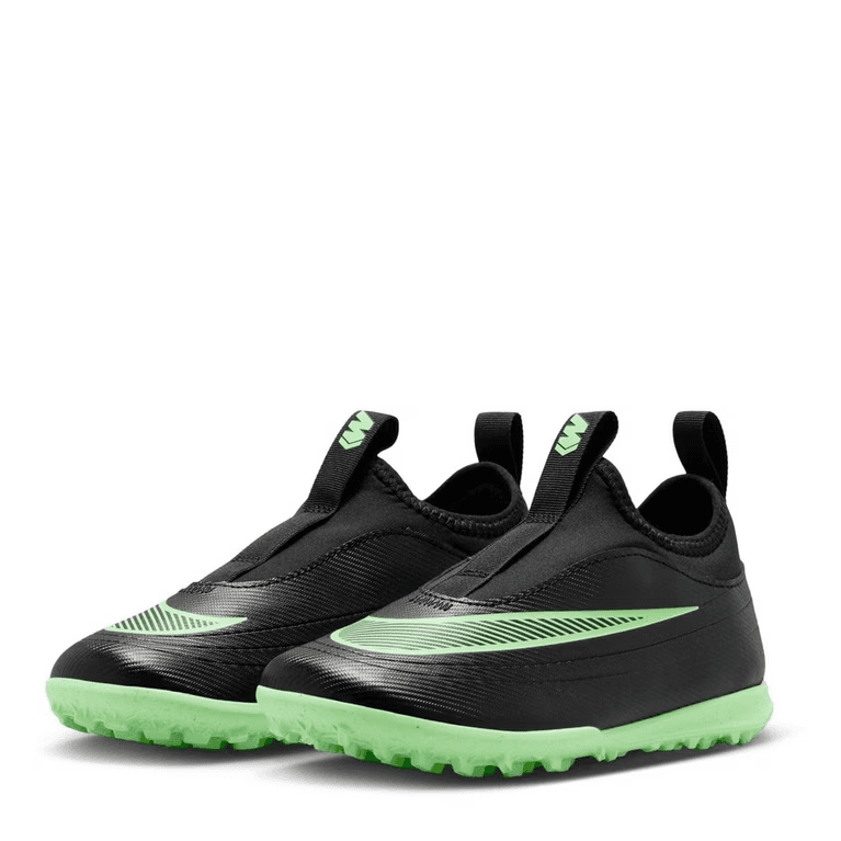 Nike Jr. Mercurial Vapor 17 Club TF - Black/Black/Illusion Green