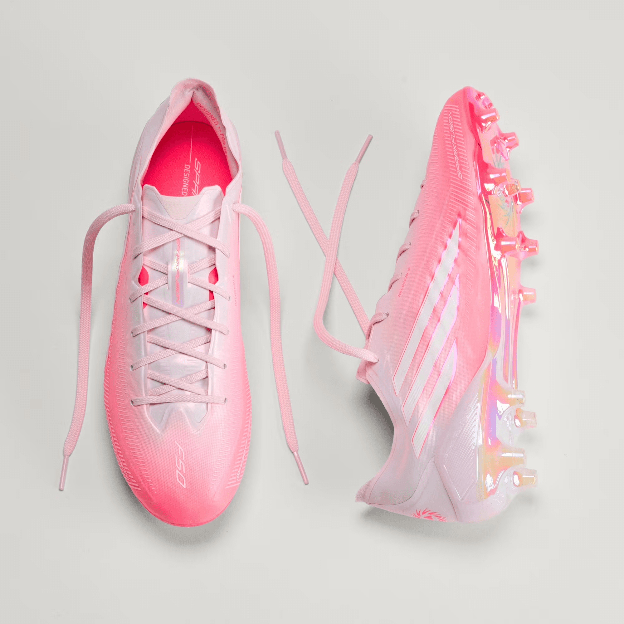 F50 Sparkfusion Elite Low FG - Solar Turbo / Cloud White / Distilled Pink
