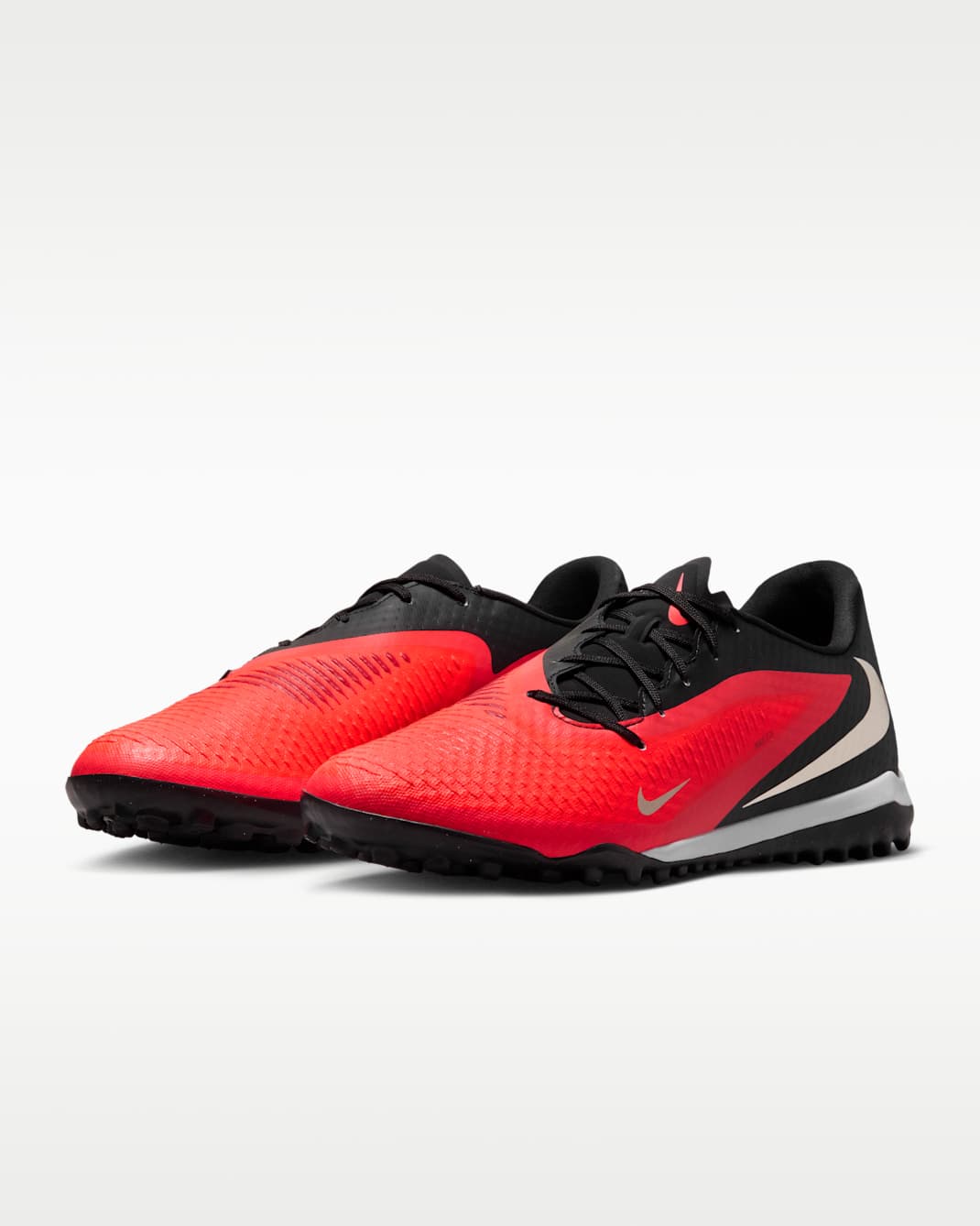 Nike Phantom 6 Low Academy TF - Bright Crimson/Bright Crimson/Black