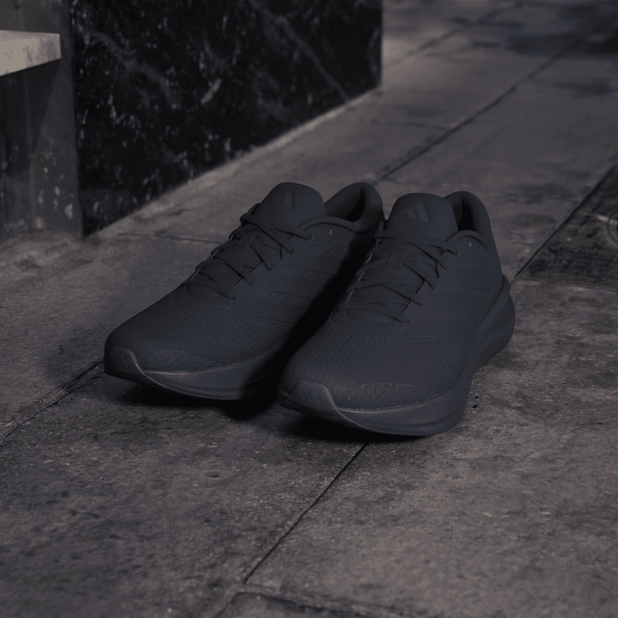 Adidas Runfalcon 6 Cloudfoam - Core Black / Core Black / Cloud White