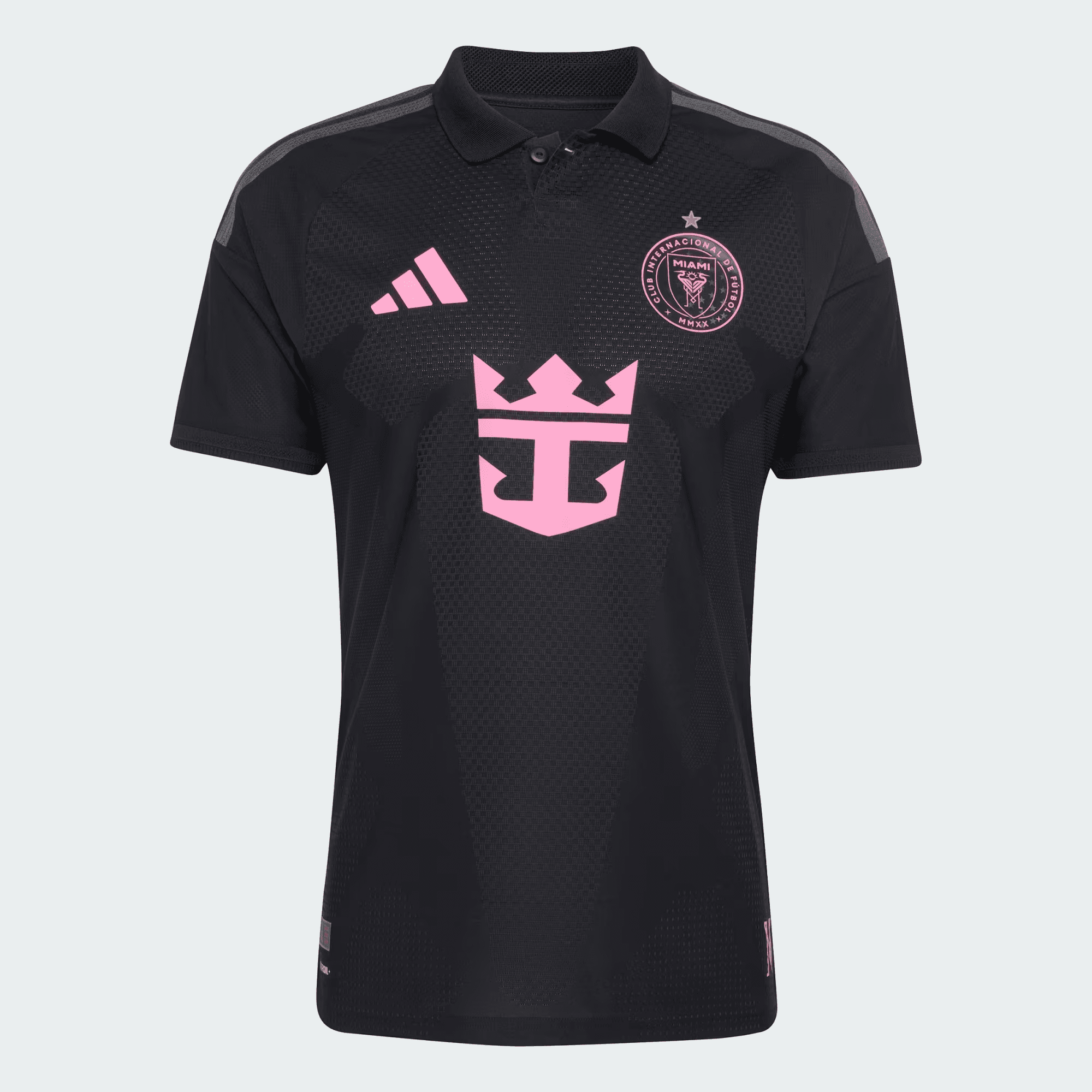 Inter Miami CF 26 Away Replica Jersey - Black / Bliss Pink