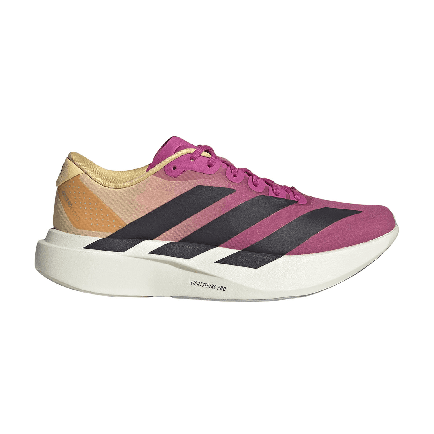 adidas Adizero Evo SL Woven - Ice Tangerine/Aurora Black/Lucid Fuchsia