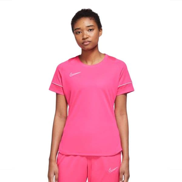 Nike Dri-Fit Academy Women's Short-Sleeve Top - Pink