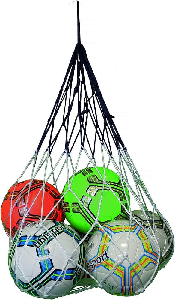 UHLSPORT Ball Net ( 12 Balls ) - White/Black