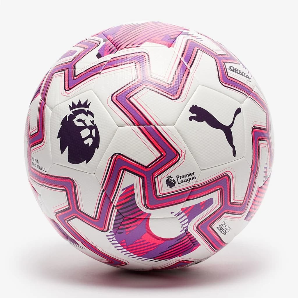 Puma Orbita Cup PL Brilliance Football Ball - Puma White/Multicolor