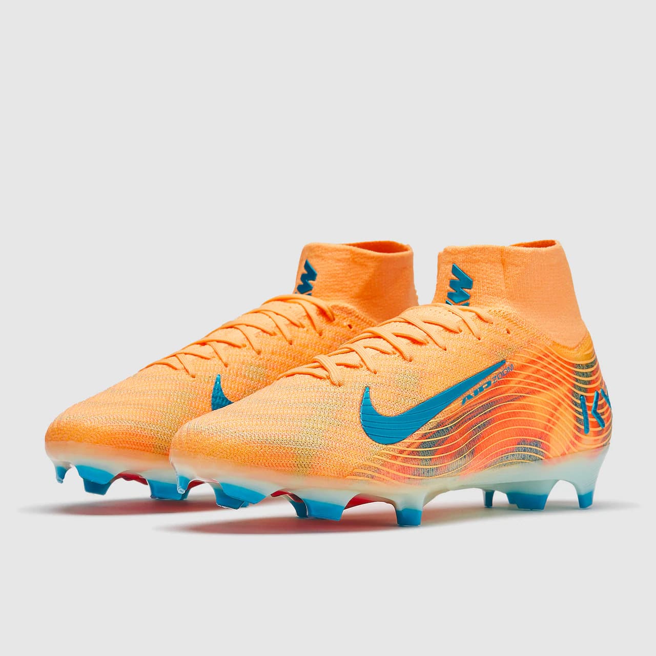 Nike Mercurial Superfly Elite x Mbappe FG - Melon Tint/Neo Turq/Igloo