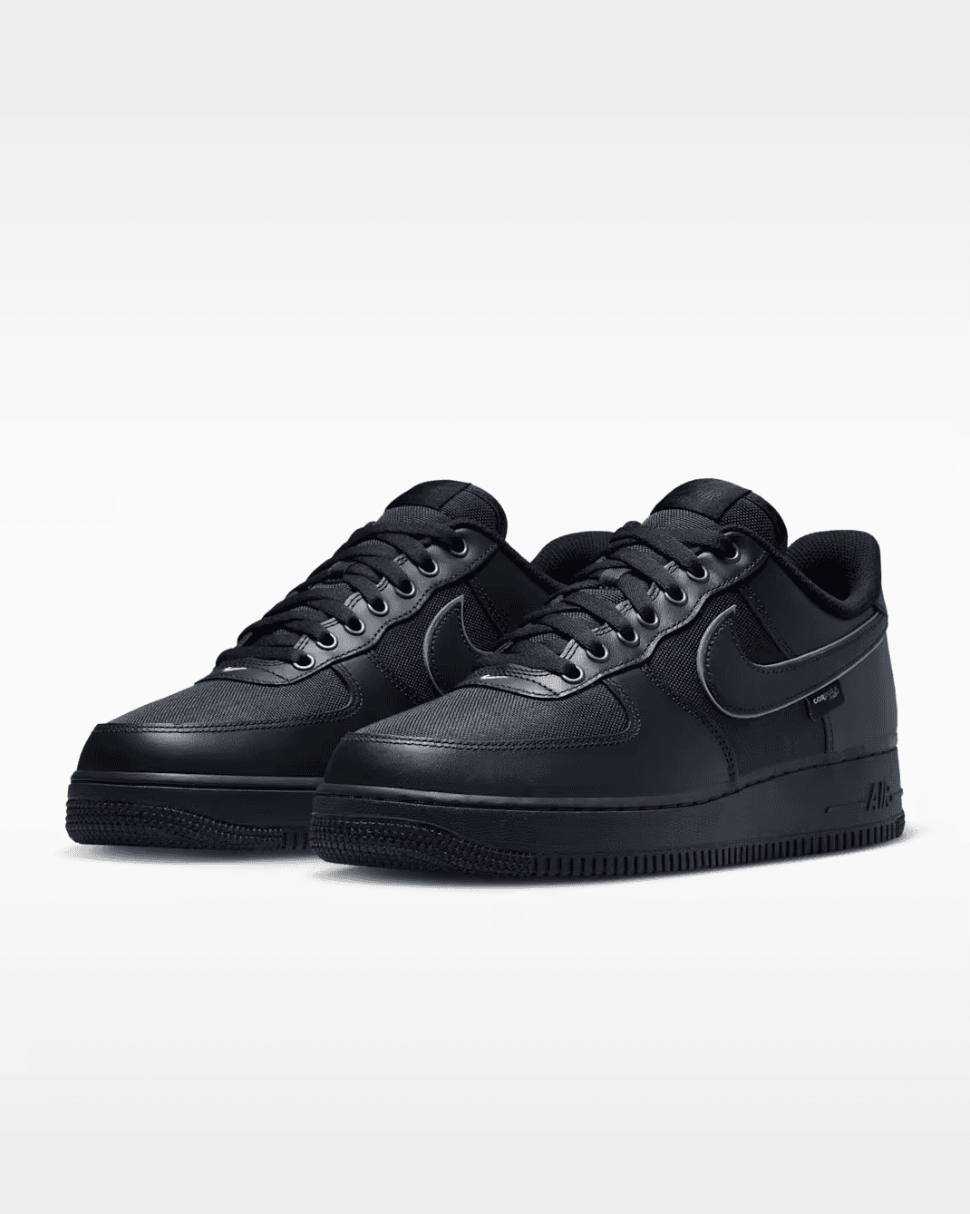 Nike Air Force 1 '07 LV8 - Dark Obsidian/Black/Metallic Silver/Dark Obsidian